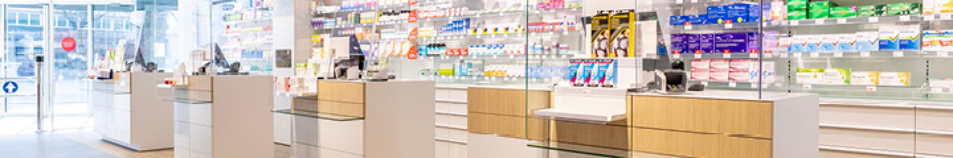 Comptoirs Pharmacie Populaire - Navigation
