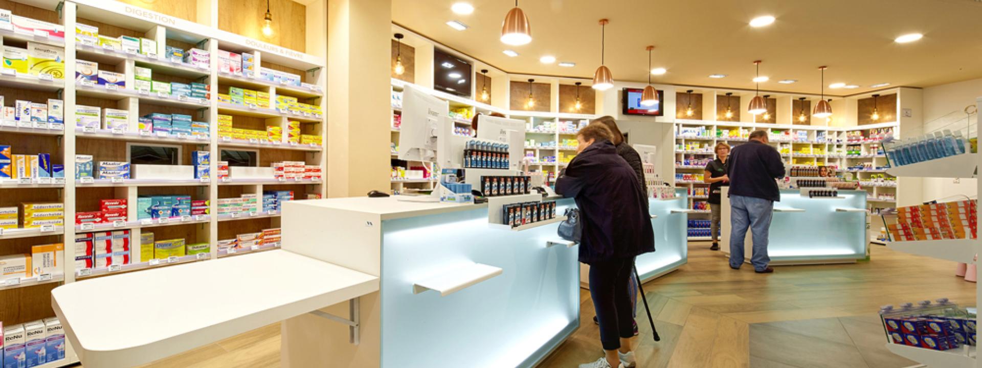 PHARMACIE LOTHAIRE - comptoirs
