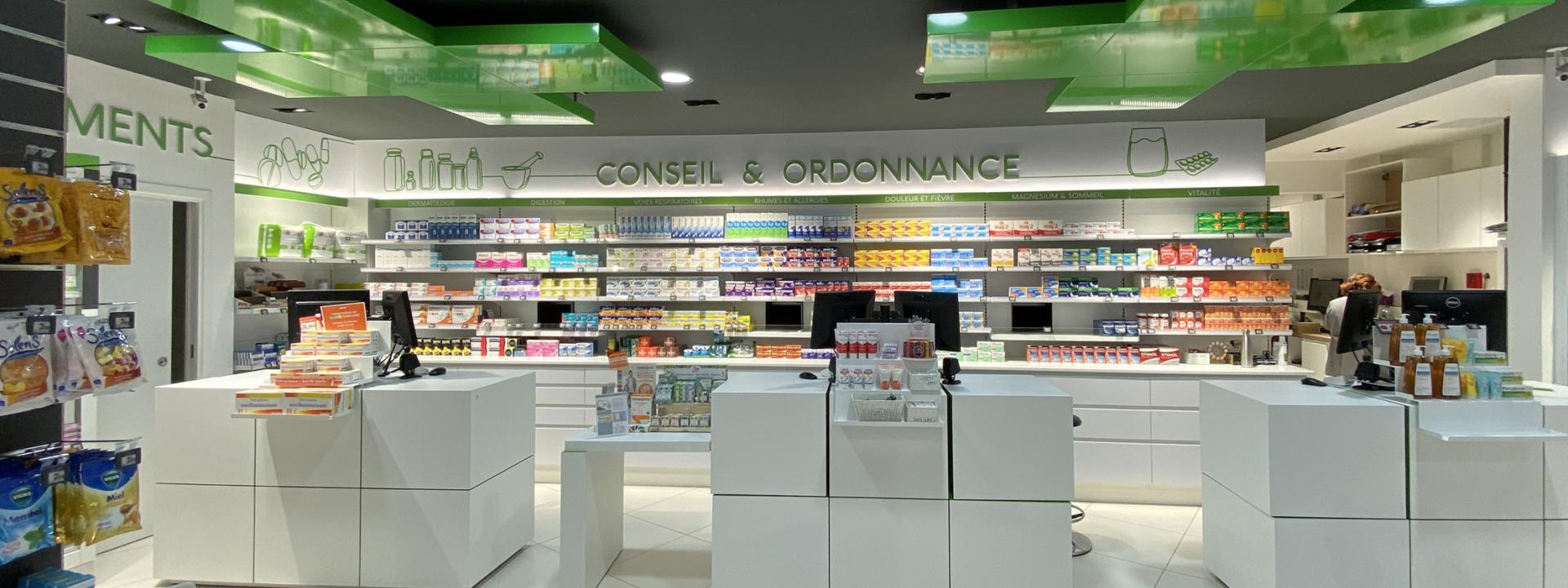 PHARMACIE ESCARRA - comptoirs