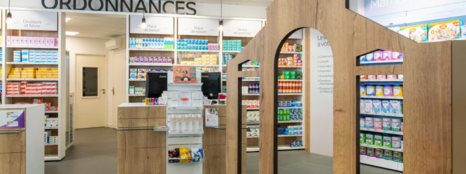 Comptoir et espace enfant