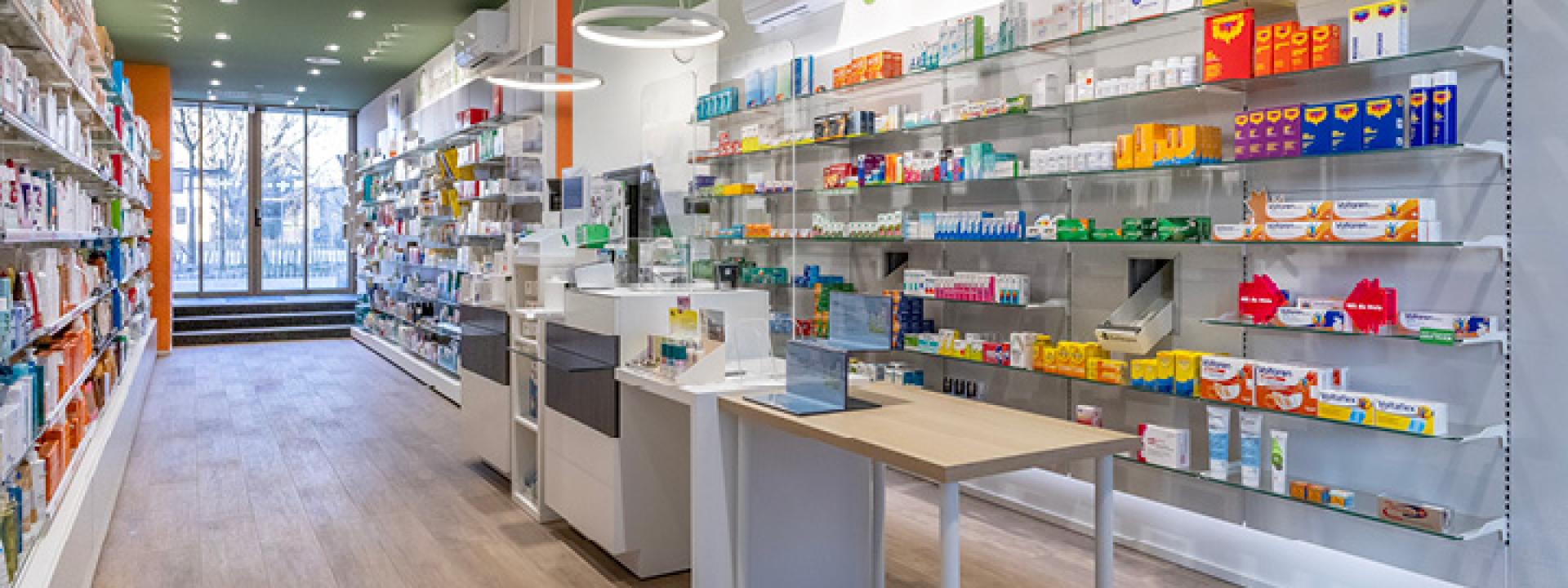 Comptoirs pharmacie Gare Chêne-Bourg