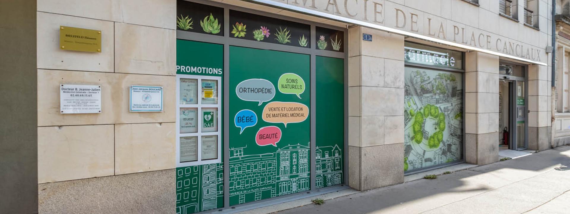 PHARMACIE CANCLAUX - façade