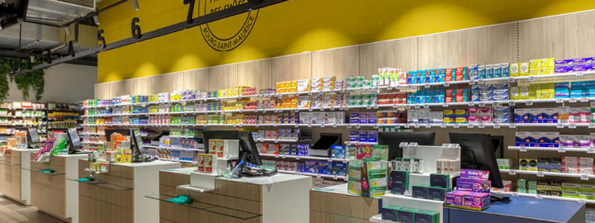 PHARMACIE DES CIMES - comptoirs