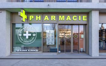 Façade de la pharmacie