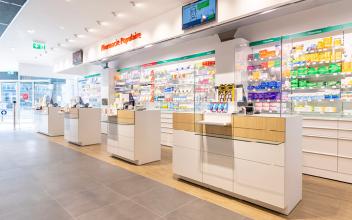 Comptoirs Pharmacie Populaire - Navigation