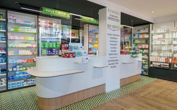 PHARMACIE MORAND DELAUNE - comptoirs