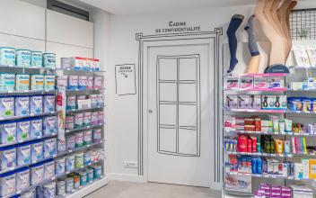 PHARMACIE CANCLAUX - cabine