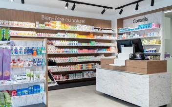 PHARMACIE DES CHARENTES - comptoirs