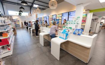 PHARMACIE DE L'ARCHANGE - comptoirs