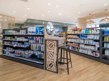 Pharmacie du coeur de ville - gondole Thor