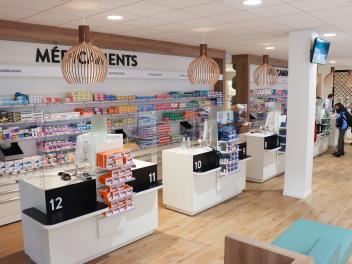 PHARMACIE DES CÂLINS - comptoirs