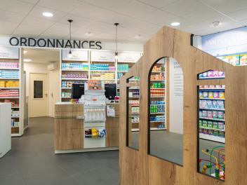 Comptoir et espace enfant 