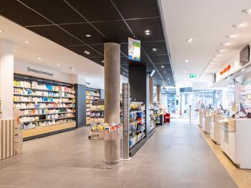 Espace de vente Pharmacie Populaire - Navigation