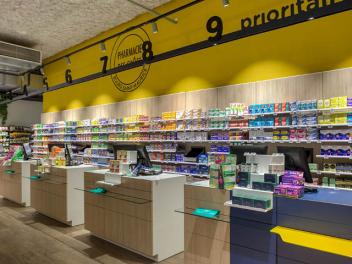 PHARMACIE DES CIMES - comptoirs