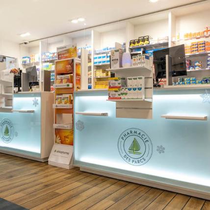 PHARMACIE DES PARCS - comptoirs