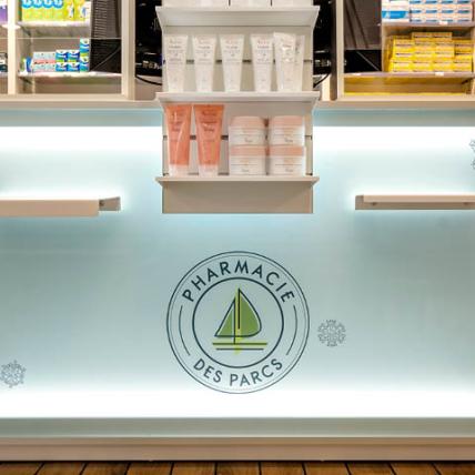PHARMACIE DES PARCS - comptoirs
