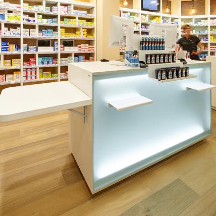 PHARMACIE LOTHAIRE - comptoirs