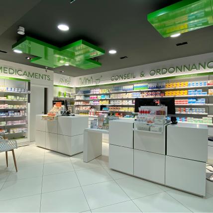 PHARMACIE ESCARRA - comptoirs