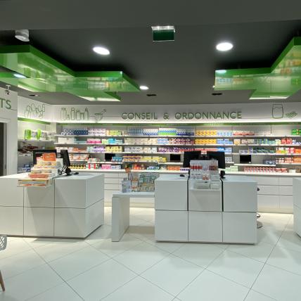 PHARMACIE ESCARRA - comptoirs