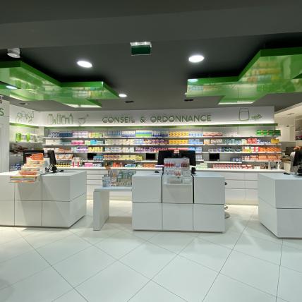 PHARMACIE ESCARRA - comptoirs