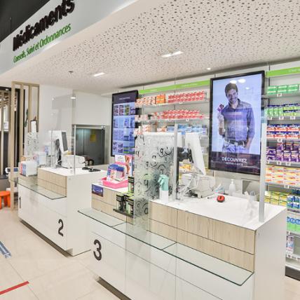 PHARMACIE DES OUDAIRIES - comptoirs