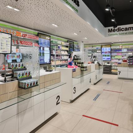 PHARMACIE DES OUDAIRIES - comptoirs