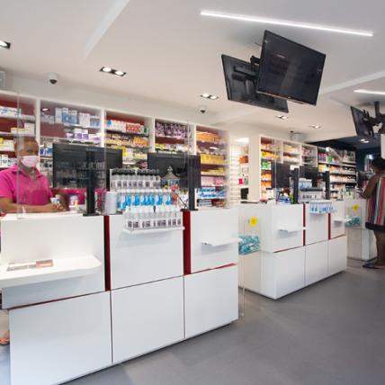 PHARMACIE DU MARIGOT - comptoirs