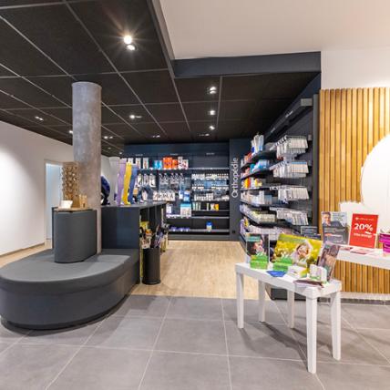 espace Pharmacie Populaire - Navigation