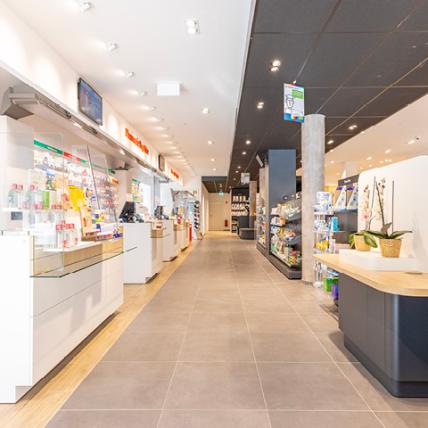 Espace comptoirs PHARMACIE POPULAIRE - NAVIGATION