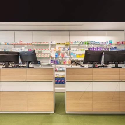 PHARMACIE VALDECARRIZO - comptoirs