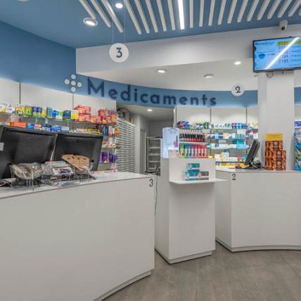 PHARMACIE PILAR FONT - “SITGES CENTRE” - comptoirs