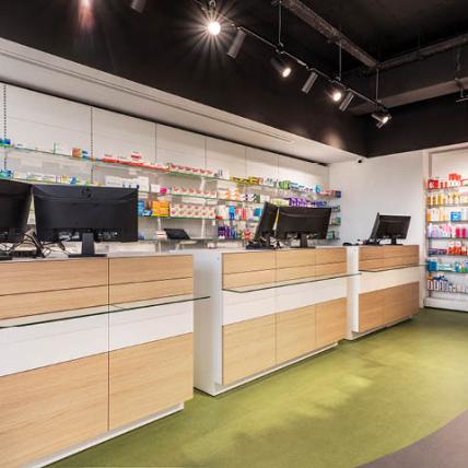 PHARMACIE VALDECARRIZO - comptoirs