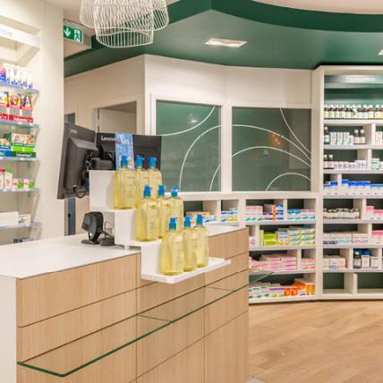 PHARMACIE DES 3 ÎLES - comptoirs