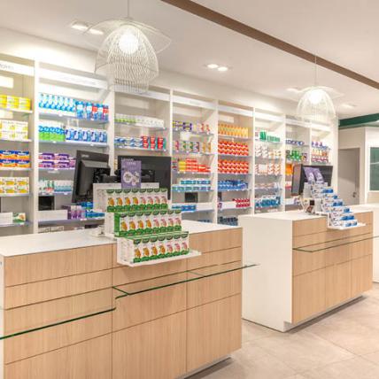 PHARMACIE DES 3 ÎLES - comptoirs