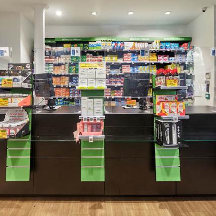 PHARMACIE DU 20ÈME - comptoirs
