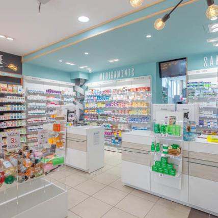 PHARMACIE DE LA VICTOIRE - comptoirs