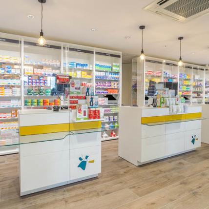 PHARMACIE DES COLLINES DU CENS - comptoirs