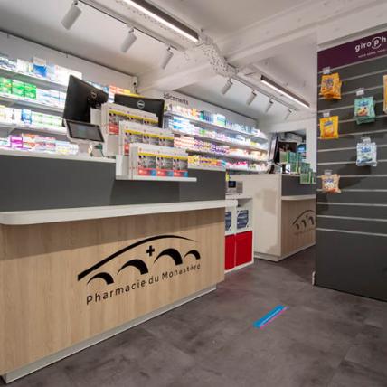 PHARMACIE DU MONASTÈRE - comptoirs