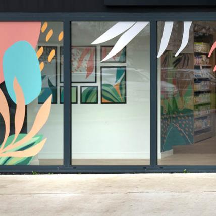 PHARMACIE DES 3 ÎLES - graphisme façade