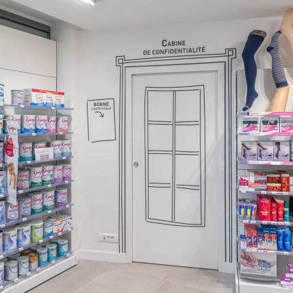 PHARMACIE CANCLAUX - cabine