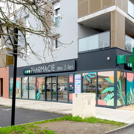 PHARMACIE DES 3 ÎLES - façade