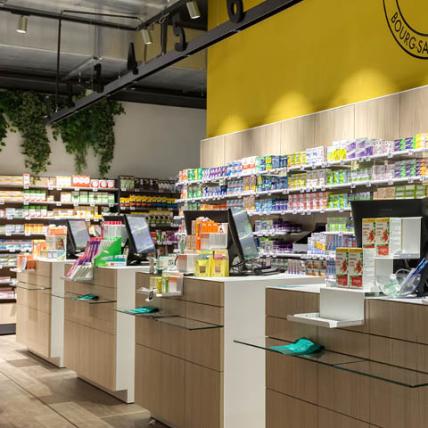 PHARMACIE DES CIMES - comptoirs