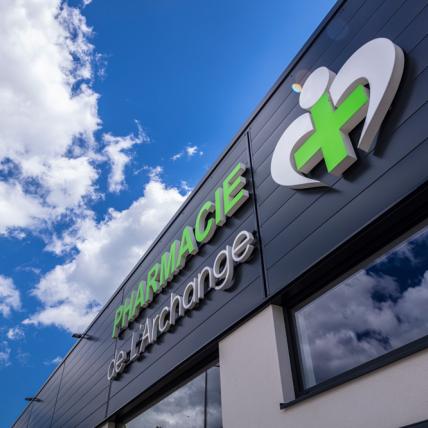 PHARMACIE DE L'ARCHANGE - signalétiques