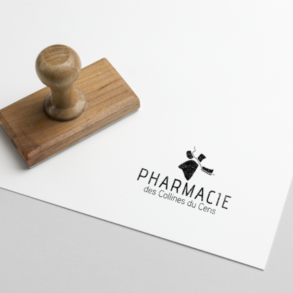 PHARMACIE DES COLLINES DU CENS - design graphique