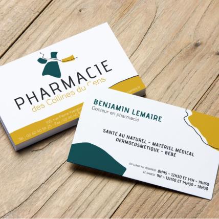 PHARMACIE DES COLLINES DU CENS - design graphique 